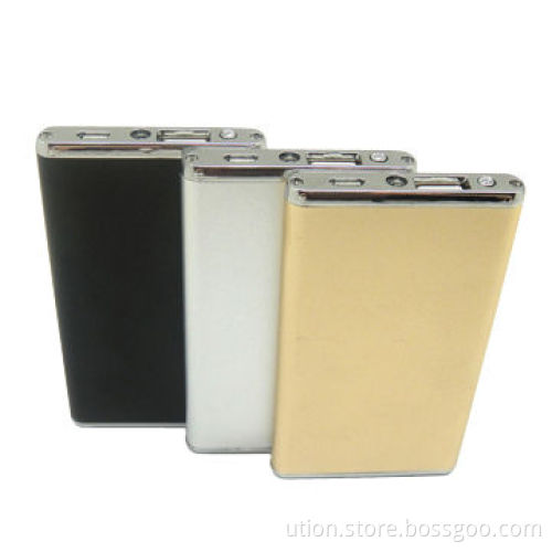 5,600mAh Portable power bank with LED light, suitable for smartphone iPhone/iPad/Samsung